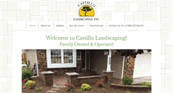 Desktop Screenshot of castillolandscapinginc.com